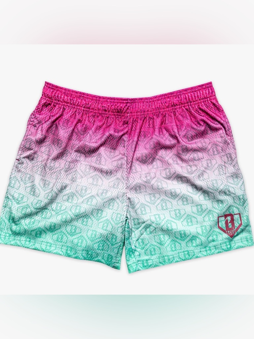 Baseball Lifestyle Gradient Ombre Athletic Shorts Boys